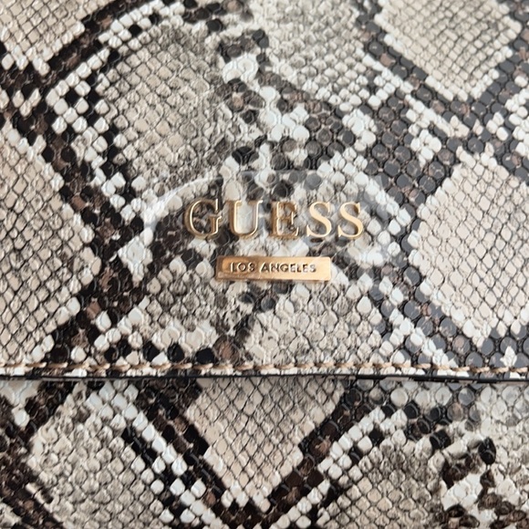 NWT GUESS snakeskin purse and wallet set - Picture 3 of 10